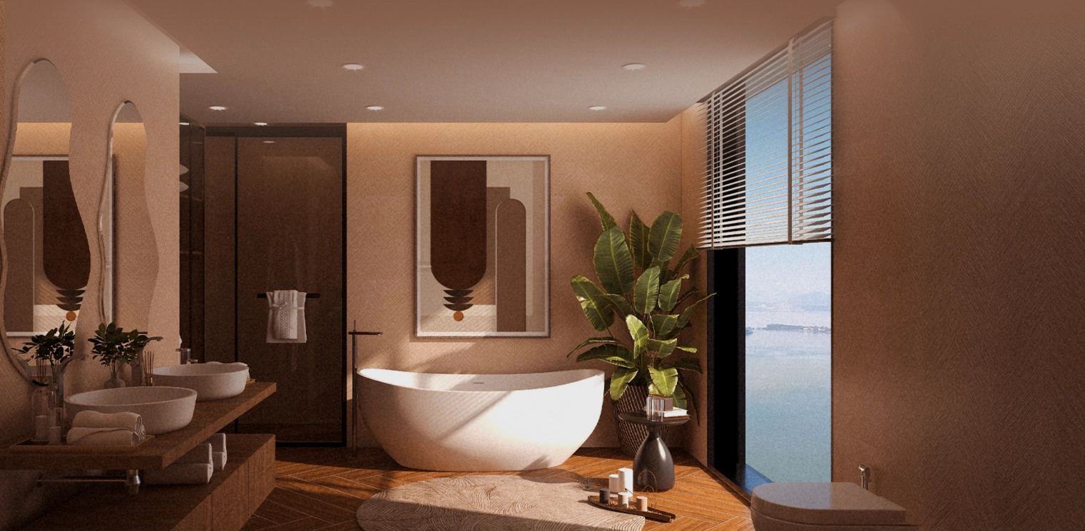 Transform your space with a Bathroom Design that defines elegance